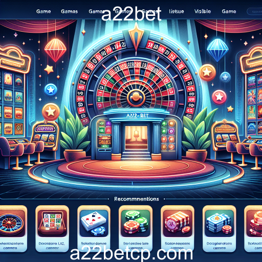 Descubra Novos Jogos com a Categoria de Indicação do a22bet